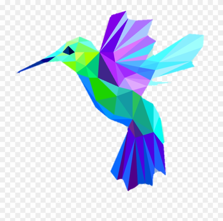 Colibri Sticker - Polysphere 25 Clipart
