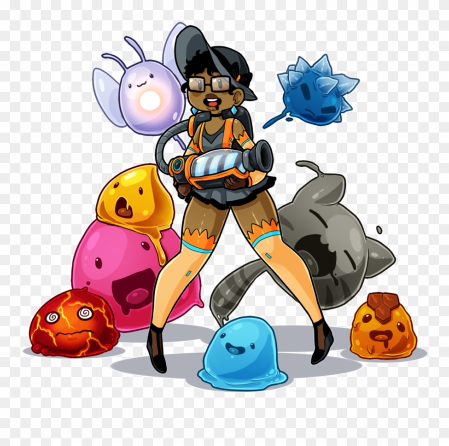 Slime Rancher Arlymone By Arleedraw Indie Game - Slime Rancher Fan Art Clipart