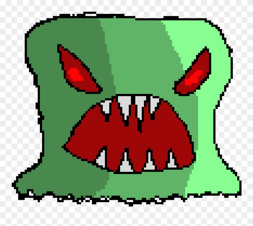 Giant Slime - Cartoon Clipart