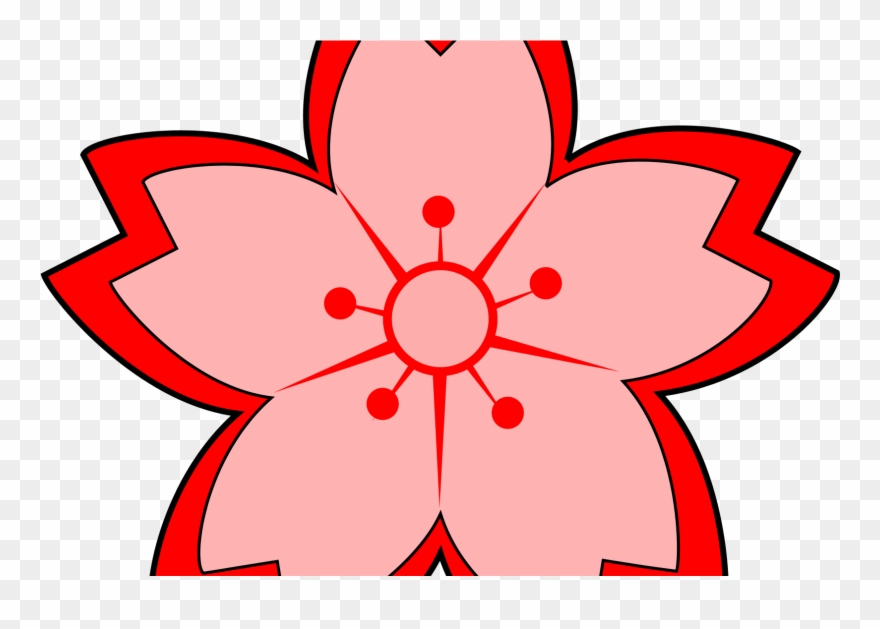 Flower Cliparts X Carwad Net Ⓒ - Sakura Clip Art - Png Download