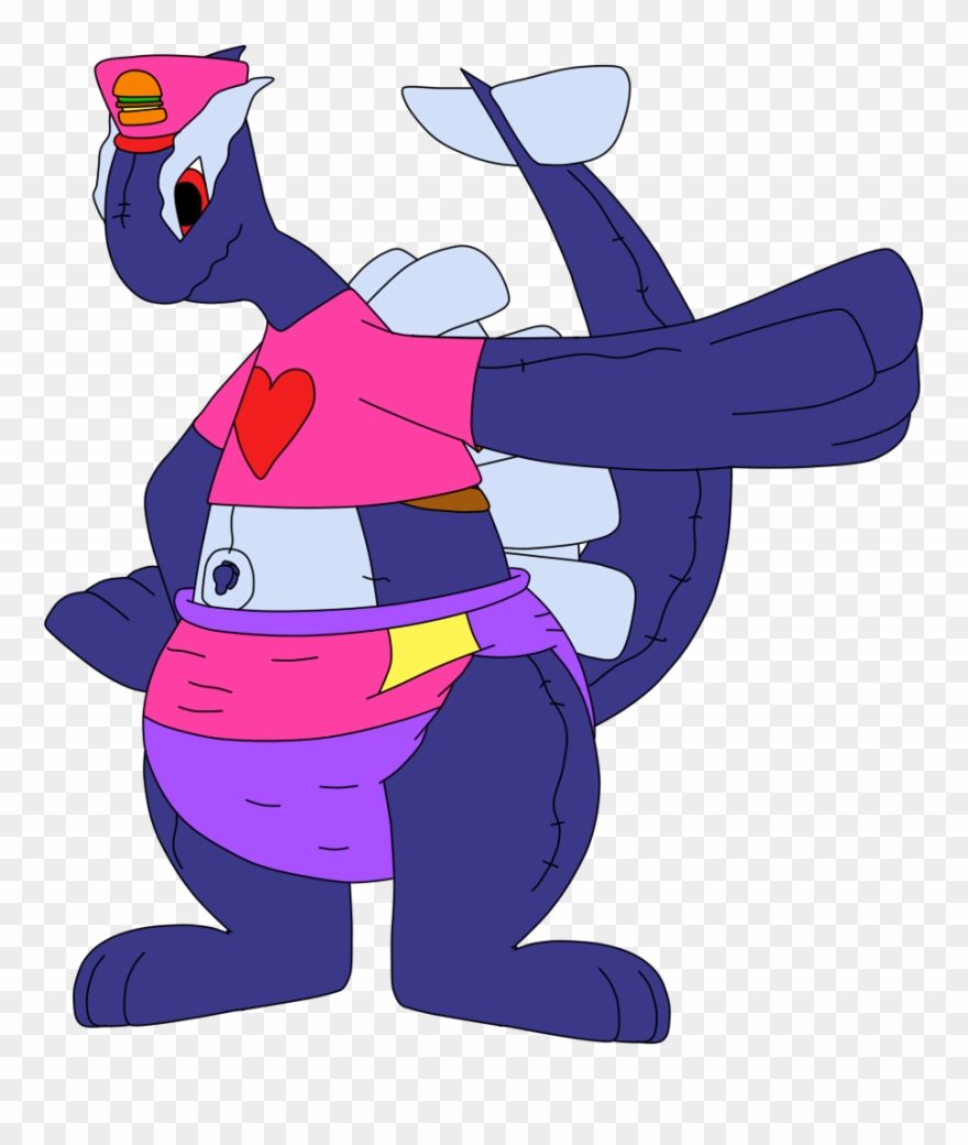 Dan The Shadow Lugia - Cartoon Clipart