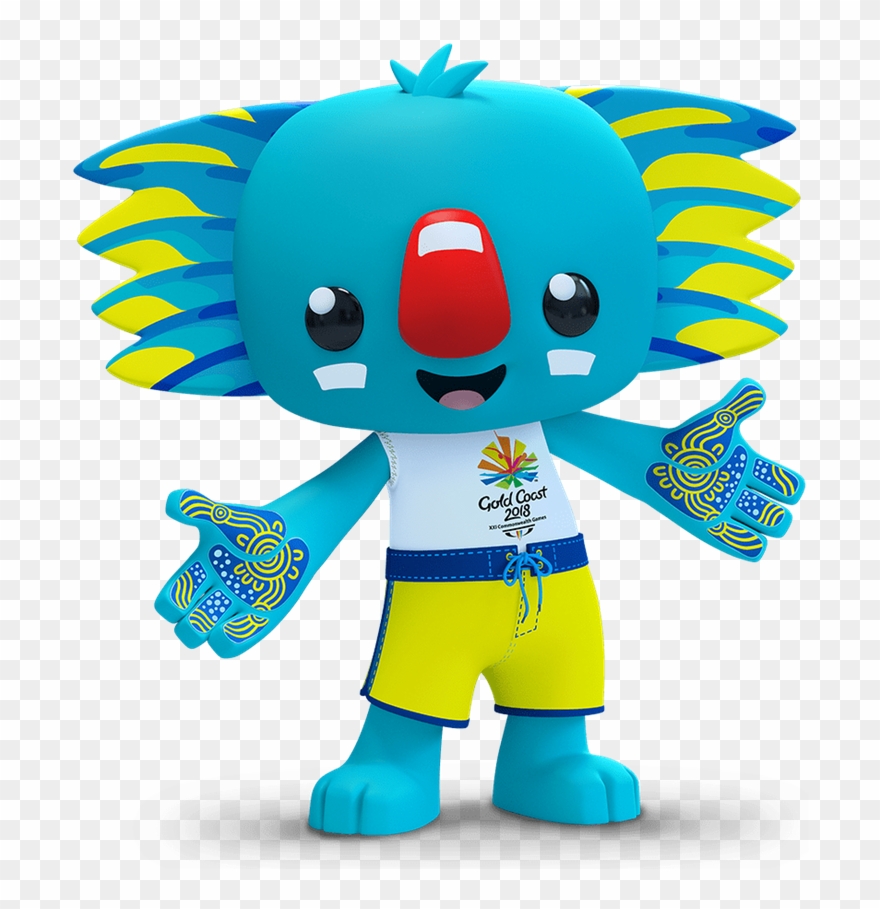Club News - Commonwealth Games Mascot 2018 Clipart