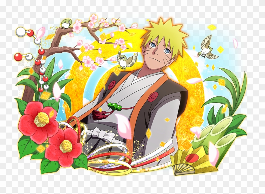 Character Art - Naruto Blazing New Year Naruto Clipart