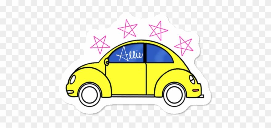 Allie & Stella Apparel $25 - Volkswagen New Beetle Clipart