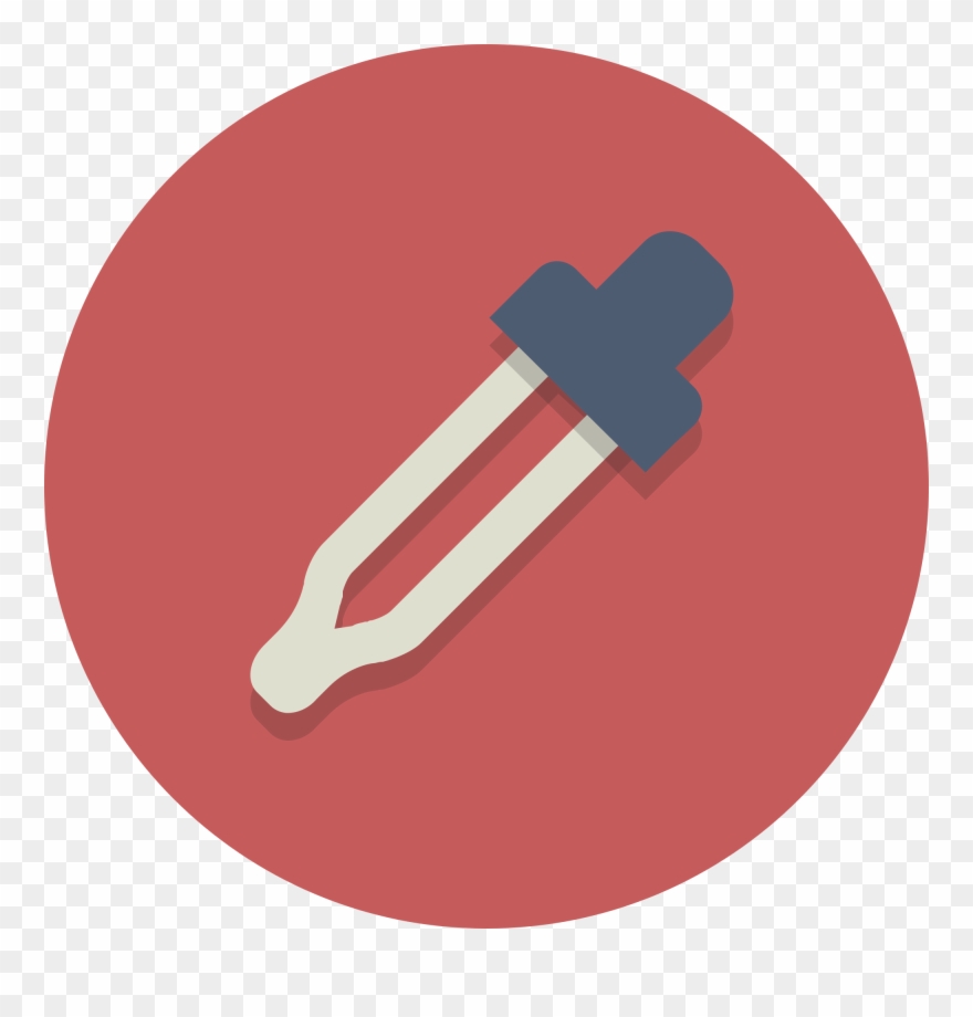 Open - Color Picker Flat Icon Clipart