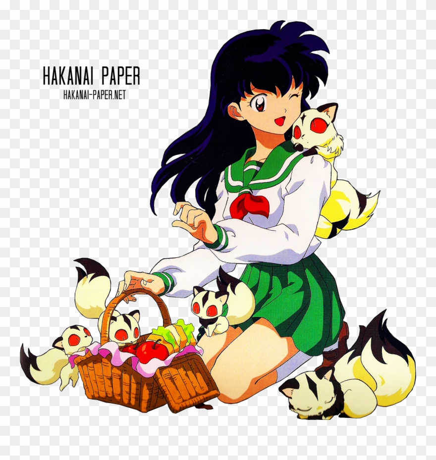 Inuyasha Clipart Transparent - Kagome Higurashi - Png Download