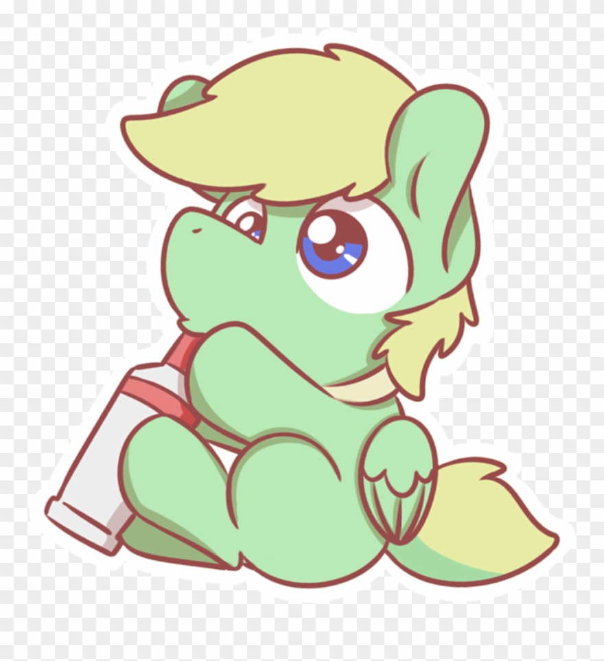 Sugar Morning, Chibi, Collar, Cute, Drinking, Oc, Oc - Cartoon Clipart