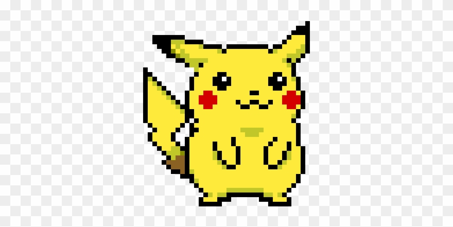Pikachu - Pikachu Pixel Art Clipart