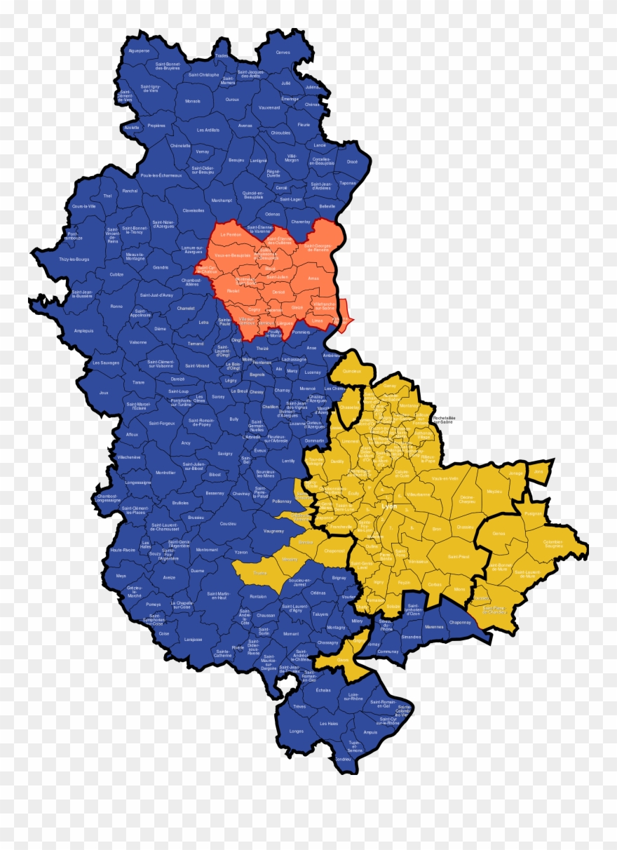 Open - Carte Rhone Vénissieux Clipart