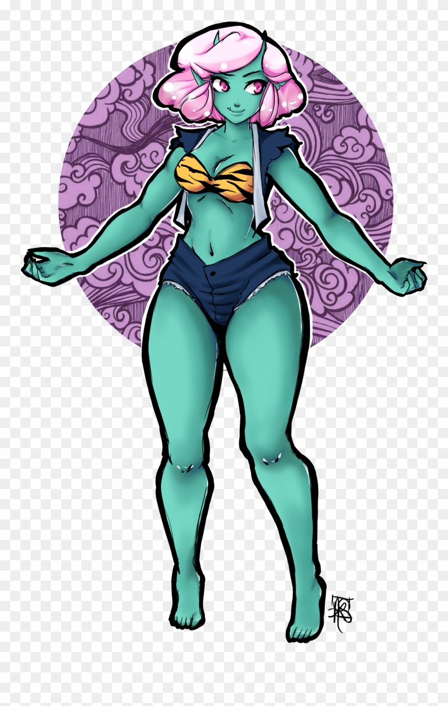 Oni Girl Clipart