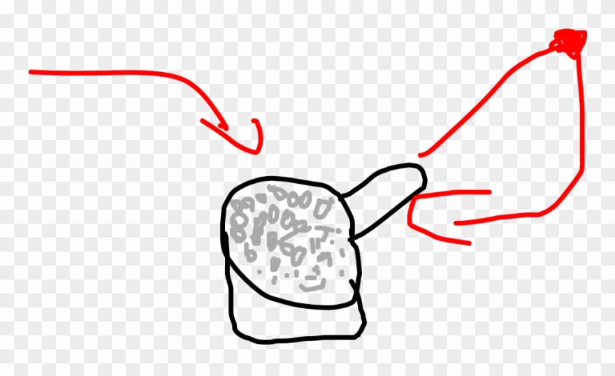 Arroz Integral - Line Art Clipart