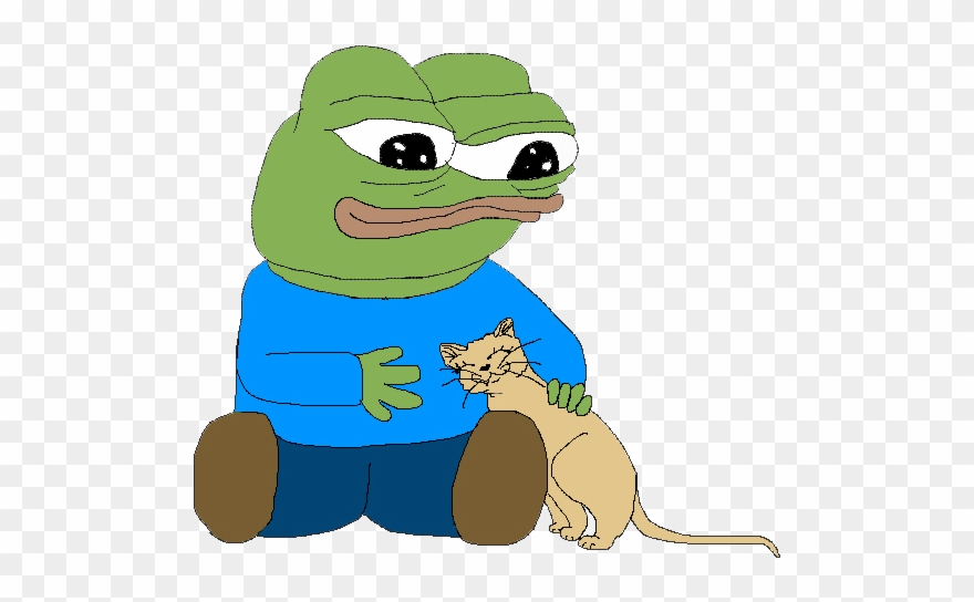 106kib, - Pepe The Frog Cat Clipart