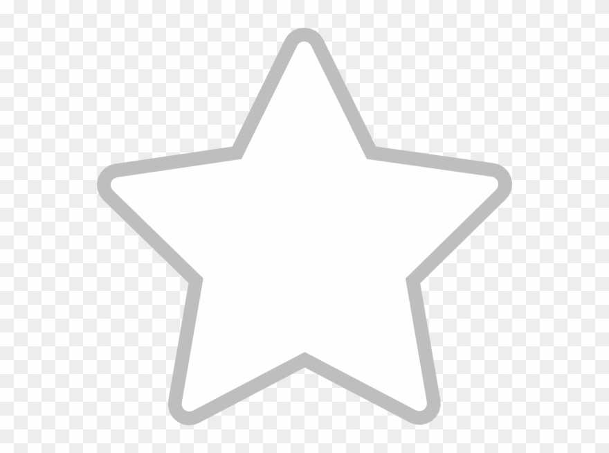 Star White Icon Png Clipart