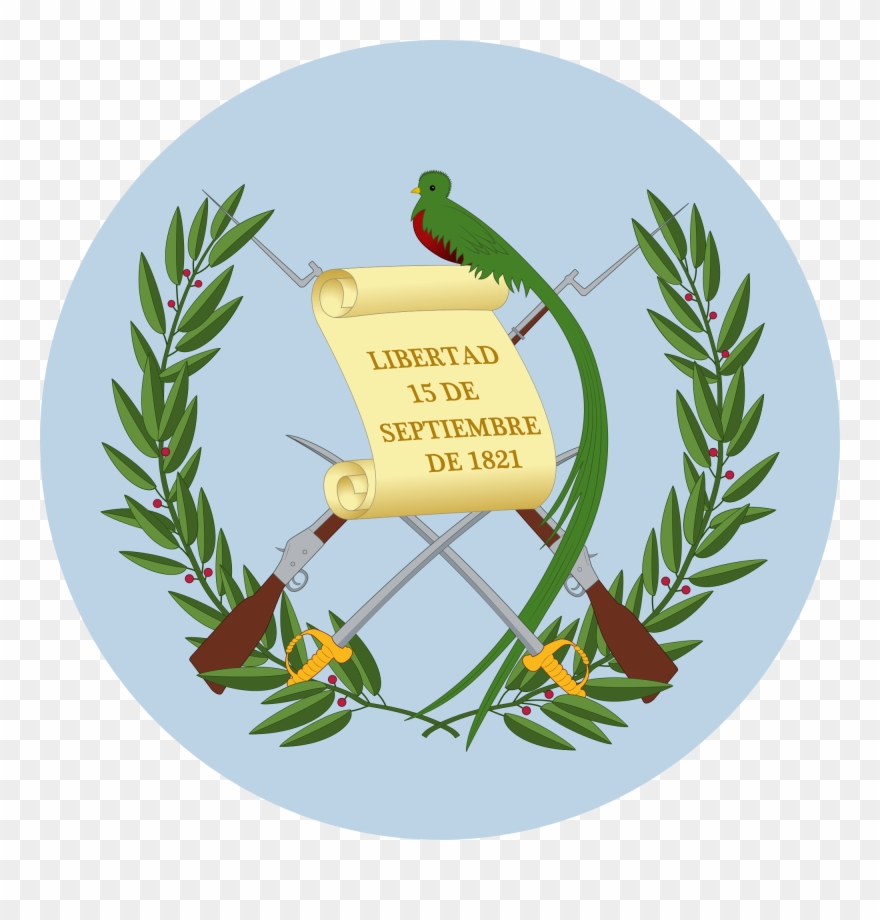Open - Como Dibujar El Escudo Nacional De Guatemala Paso A Clipart