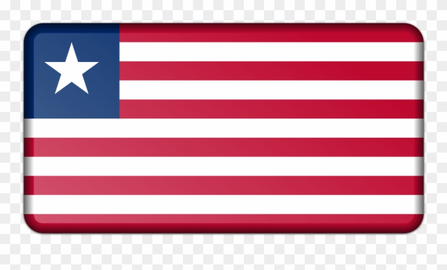 Flag Of Liberia - Flag Clipart