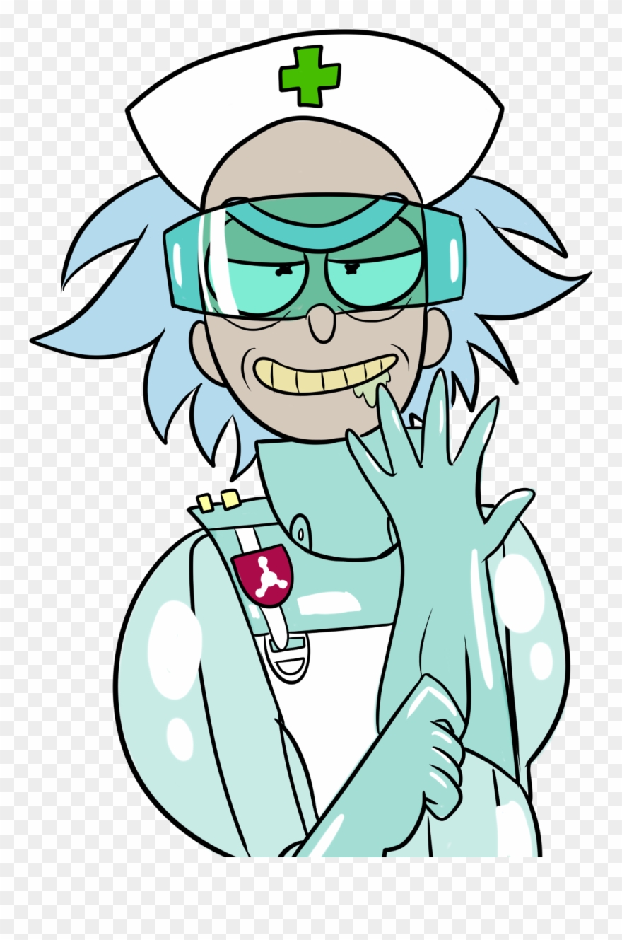 1260 X 1688 1 0 - Rick And Morty Nurse Rick Clipart
