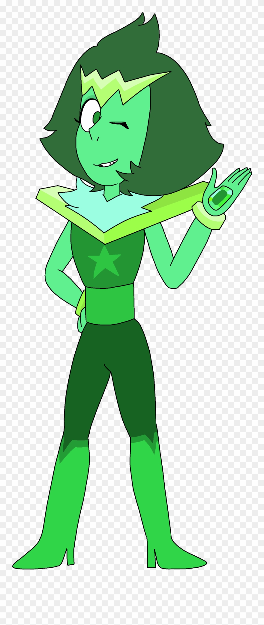 Emerald - Crystal Gems Emerald Clipart