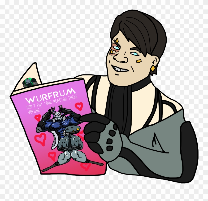 Naughty Tenno Template Clipart