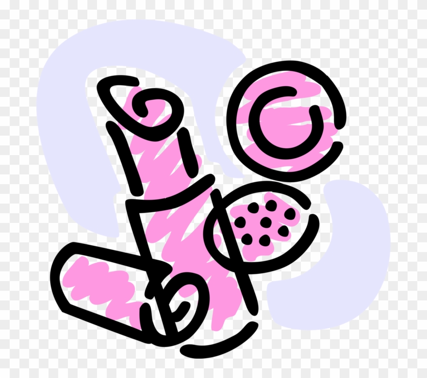 Vector Illustration Of Lipstick Cosmetic Beauty Product Clipart