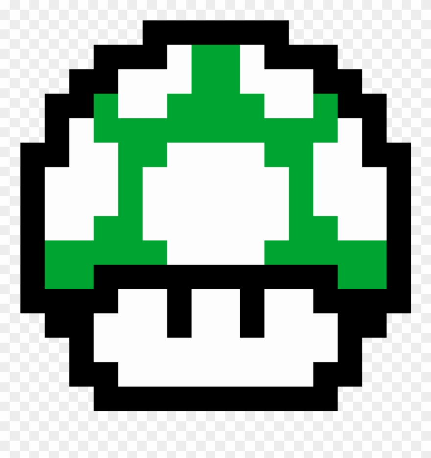Clipart Library Download Frames Illustrations Hd Images - 1 Up Mushroom 8 Bit - Png Download