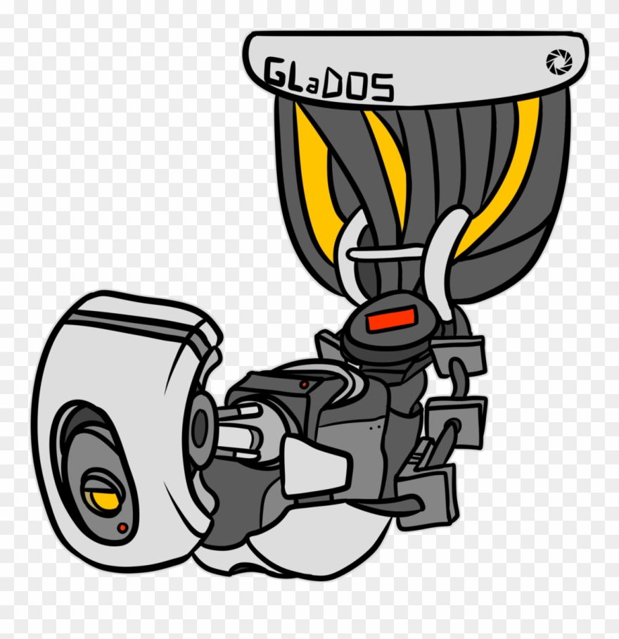 Chibi's - Glados - Cartoon Clipart