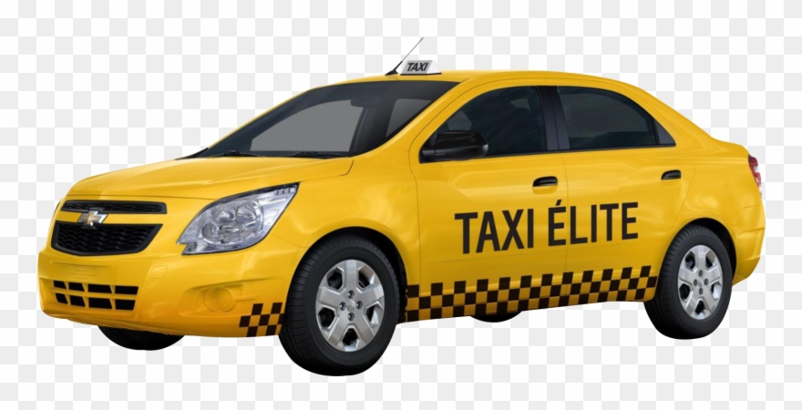 Taxi Cab Clipart Transparent Background - Taxi Png