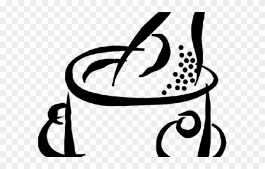 Chilling Clipart Black And White - Png Download