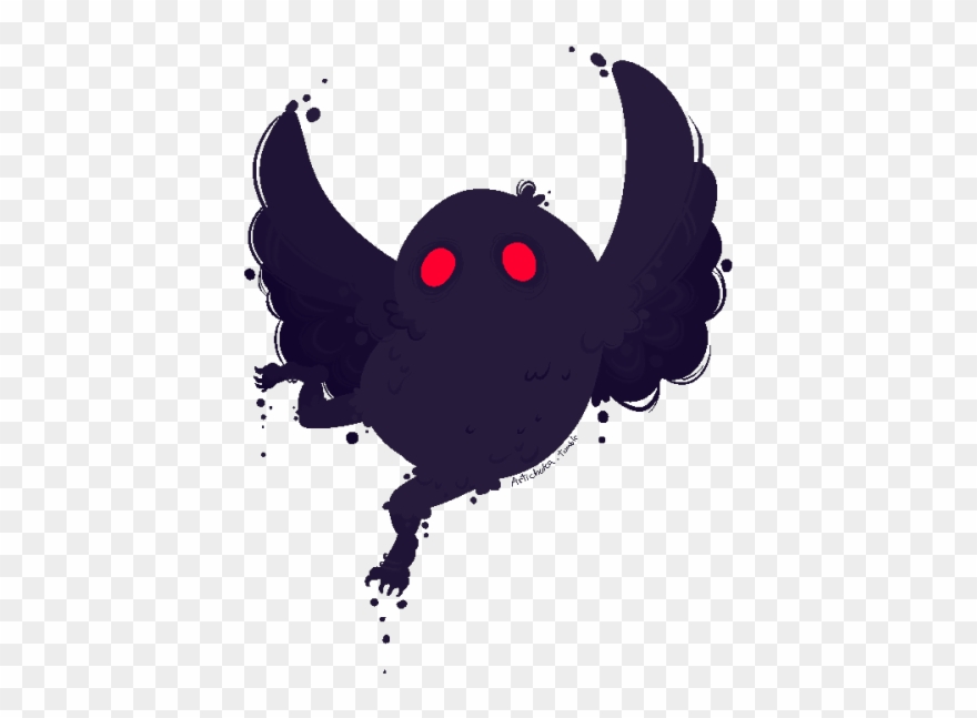Mothman Clipart Persona 5 - Transparent Mothman - Png Download