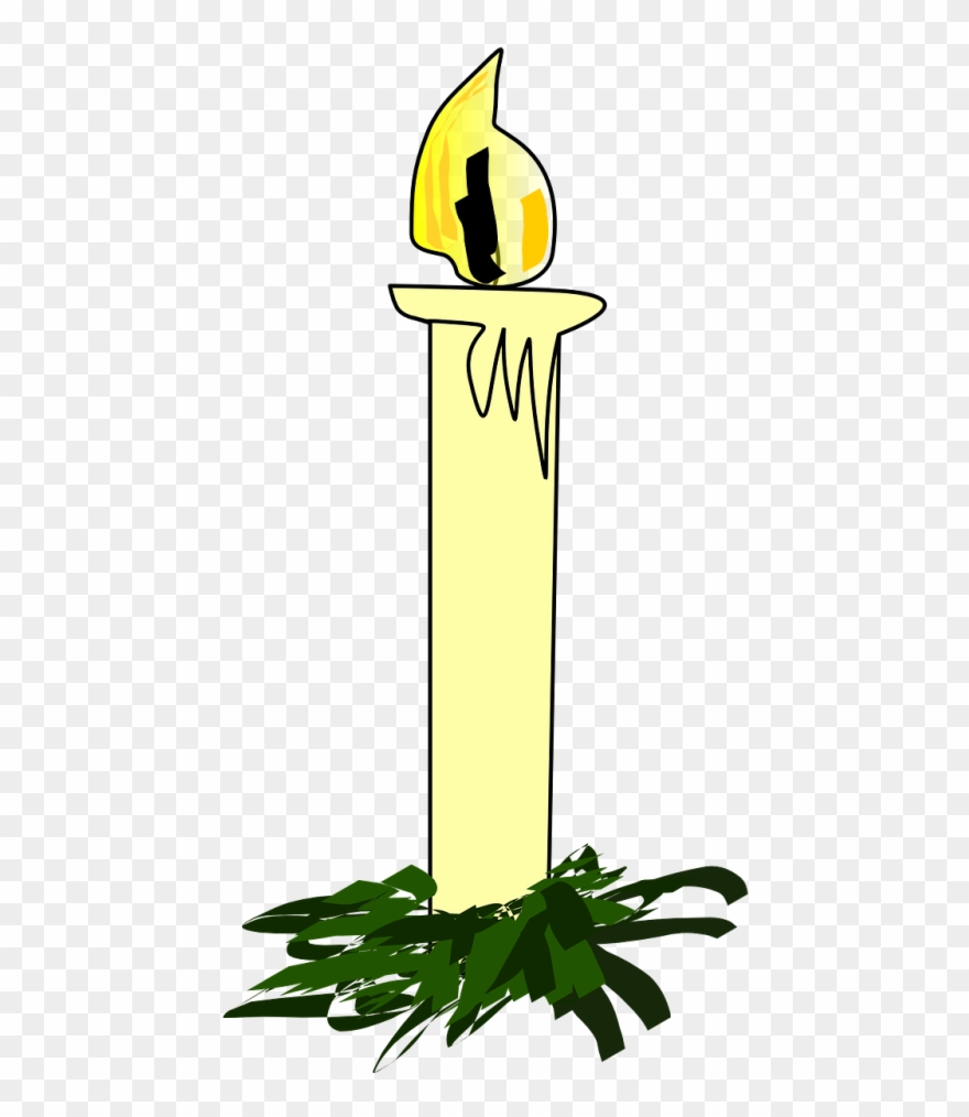 Advent Candle Clipart - Png Download