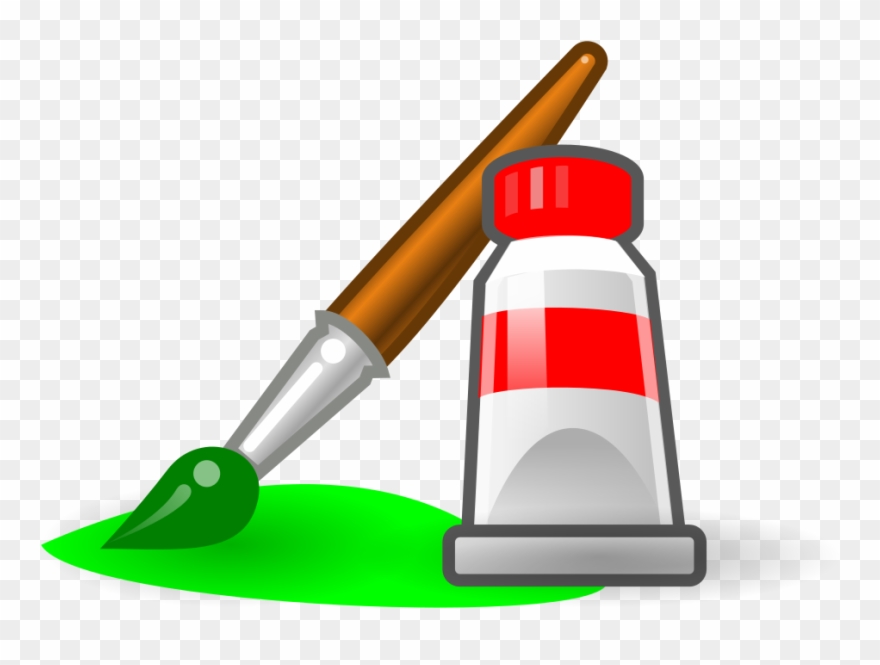 File - Correscartesi 20 - Svg - Brush Tool In Ms Paint Clipart