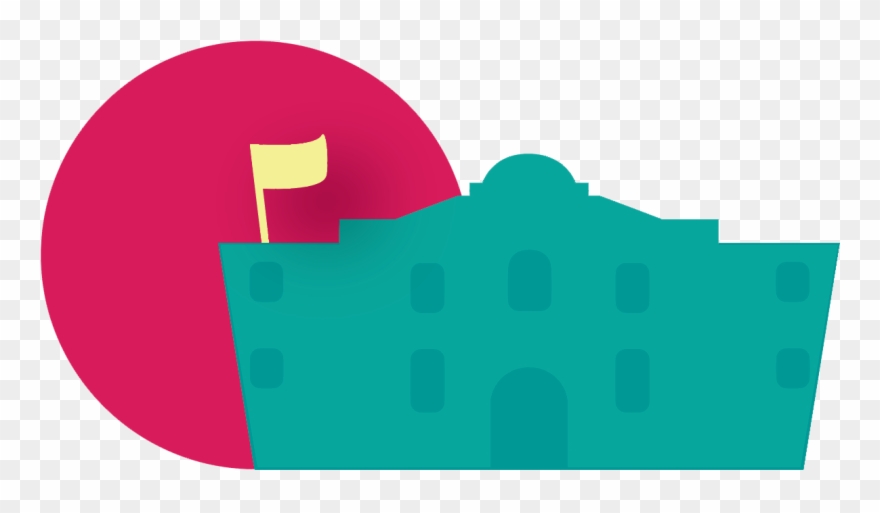 Alamo Vector In Honor Of The Battle Of The Alamo On - Illustration Clipart