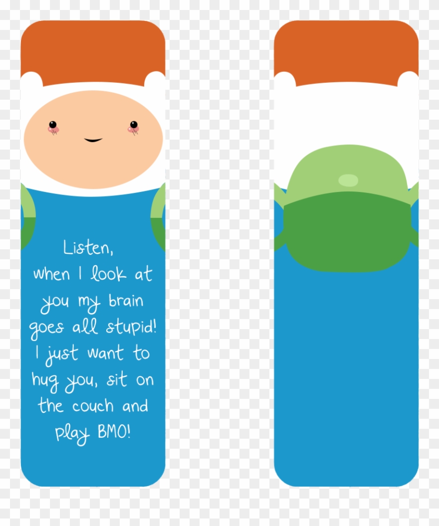 It's Just A Simple Vintage Bookmark - Adventure Time Bookmark Printable Clipart