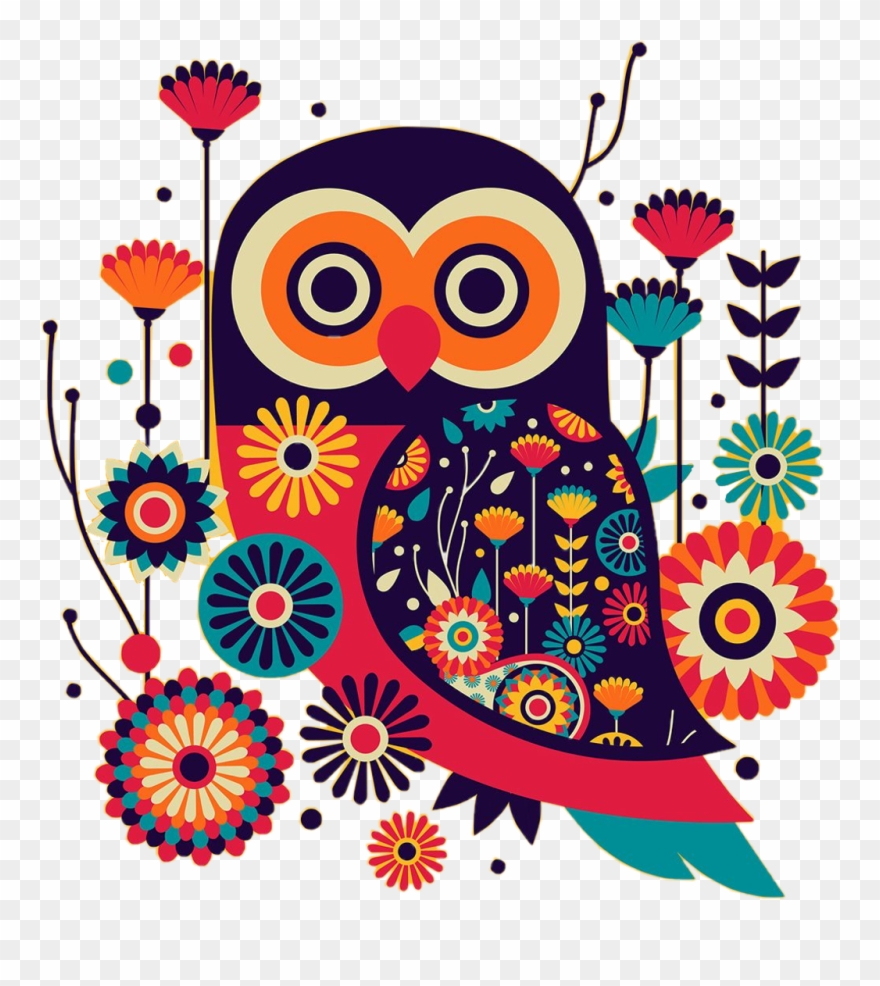 Scowls Sticker - Chumbak Owl Clipart