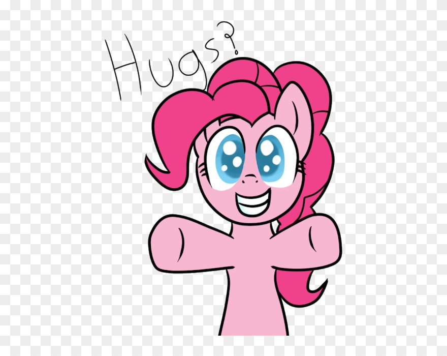 Pinkie Pie Hug - Mlp Pinkie Pie Hugs Clipart