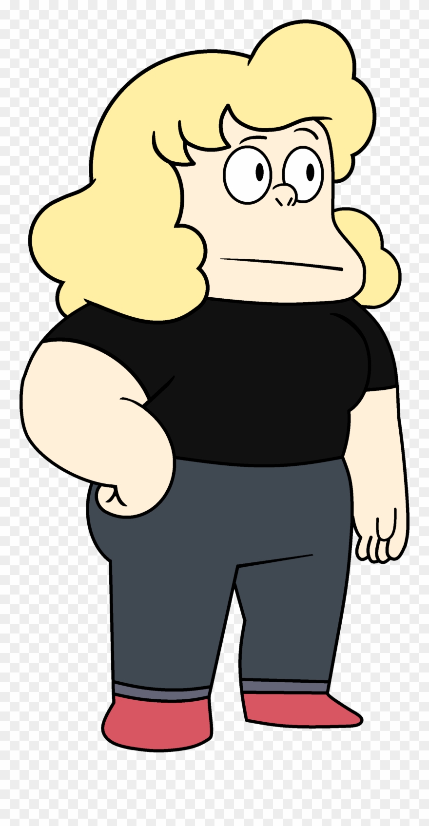 Sadie In Black Shirt-1 - Tumblr Clipart