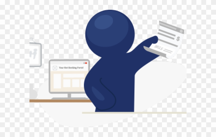 Statement Clipart Paid Bill - Sitting - Png Download