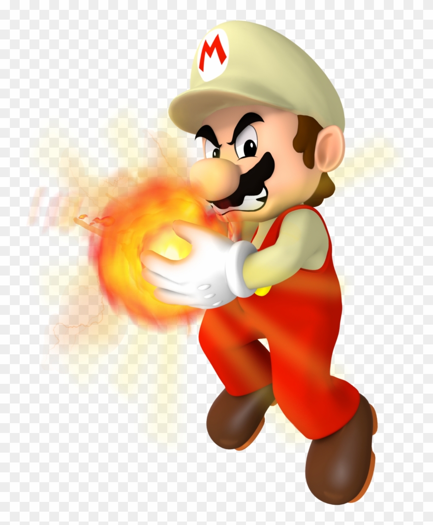 I Guess It's Time To Bother Undo This Stupid Gcp-raid - Fire Mario Render Clipart
