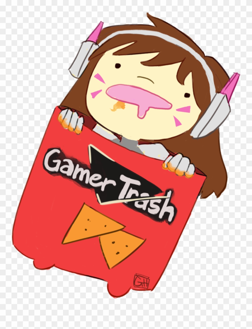 Trash Gamer Clipart