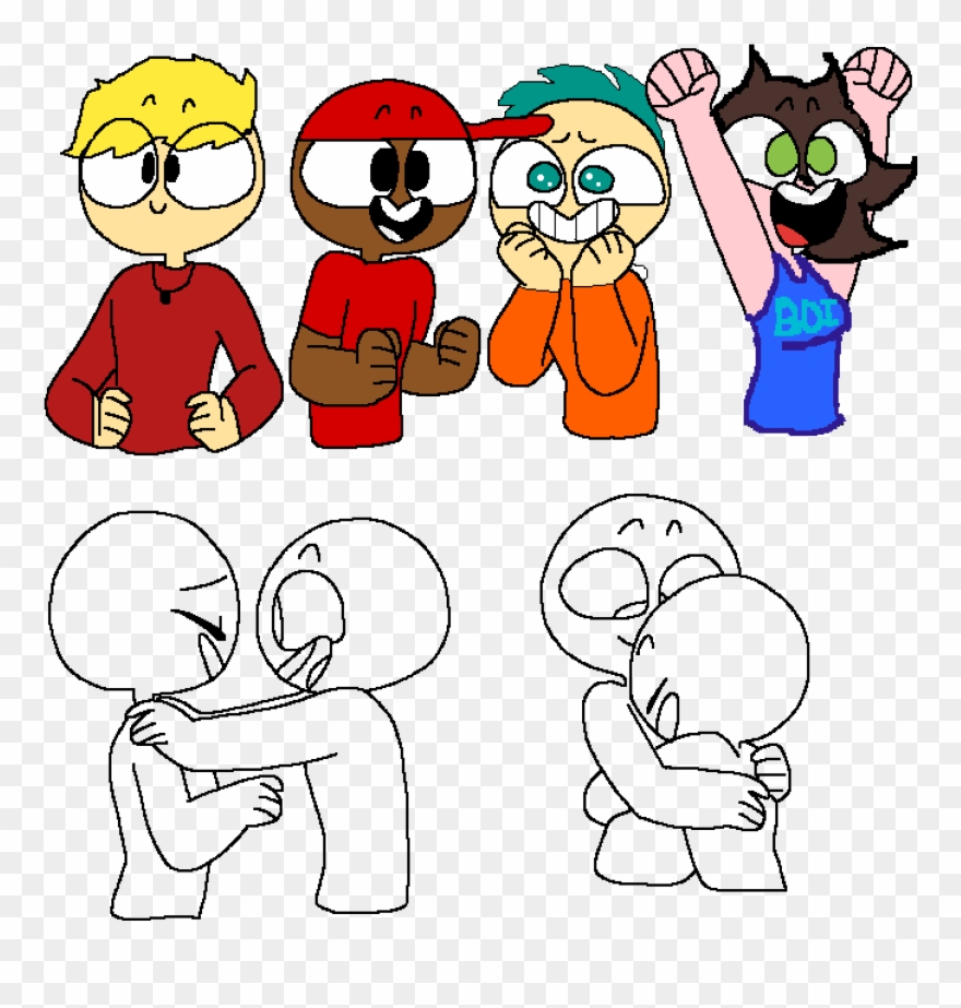 I Edited The One On The Far Right - Drawing Clipart