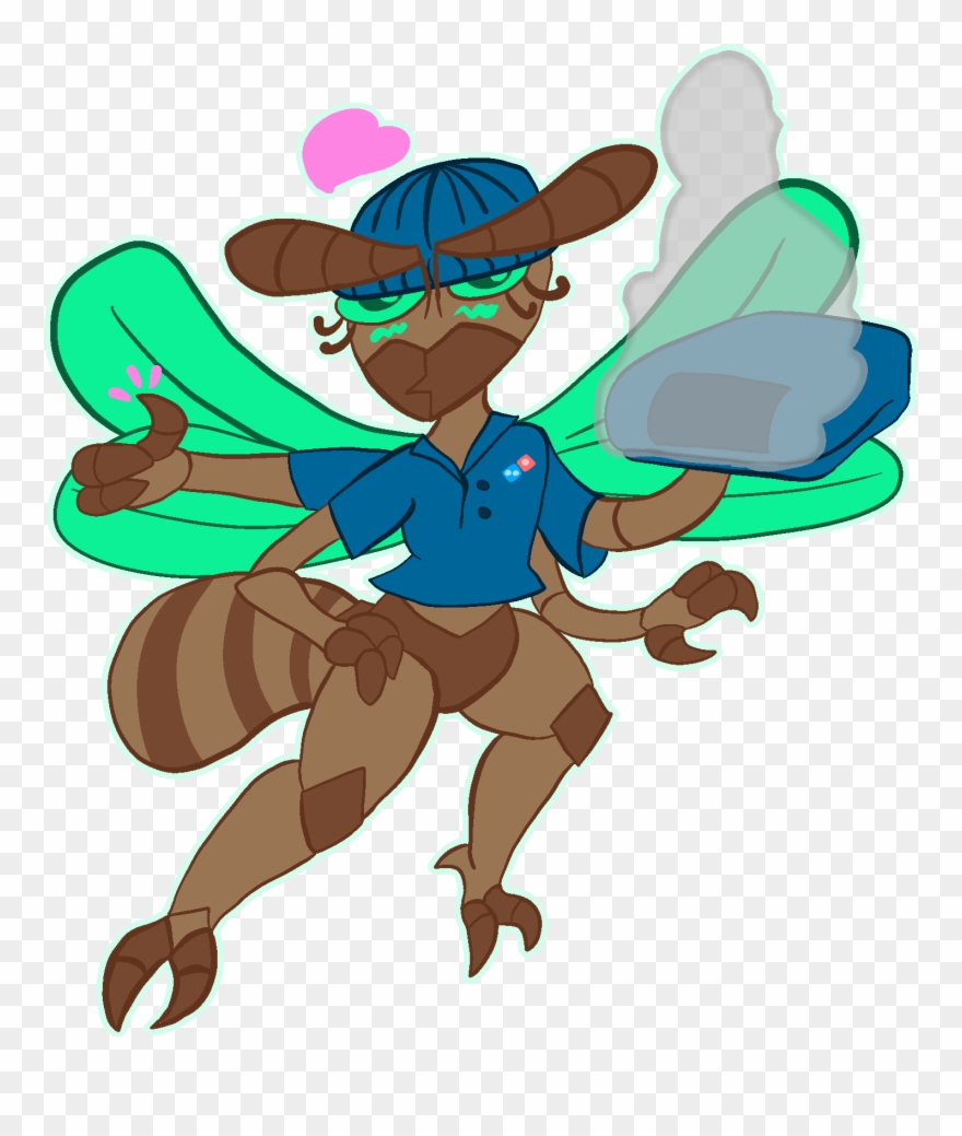 Tags Anthro, Ant, Insect, Bug, Boy, Cute, Pizza - Cartoon Clipart