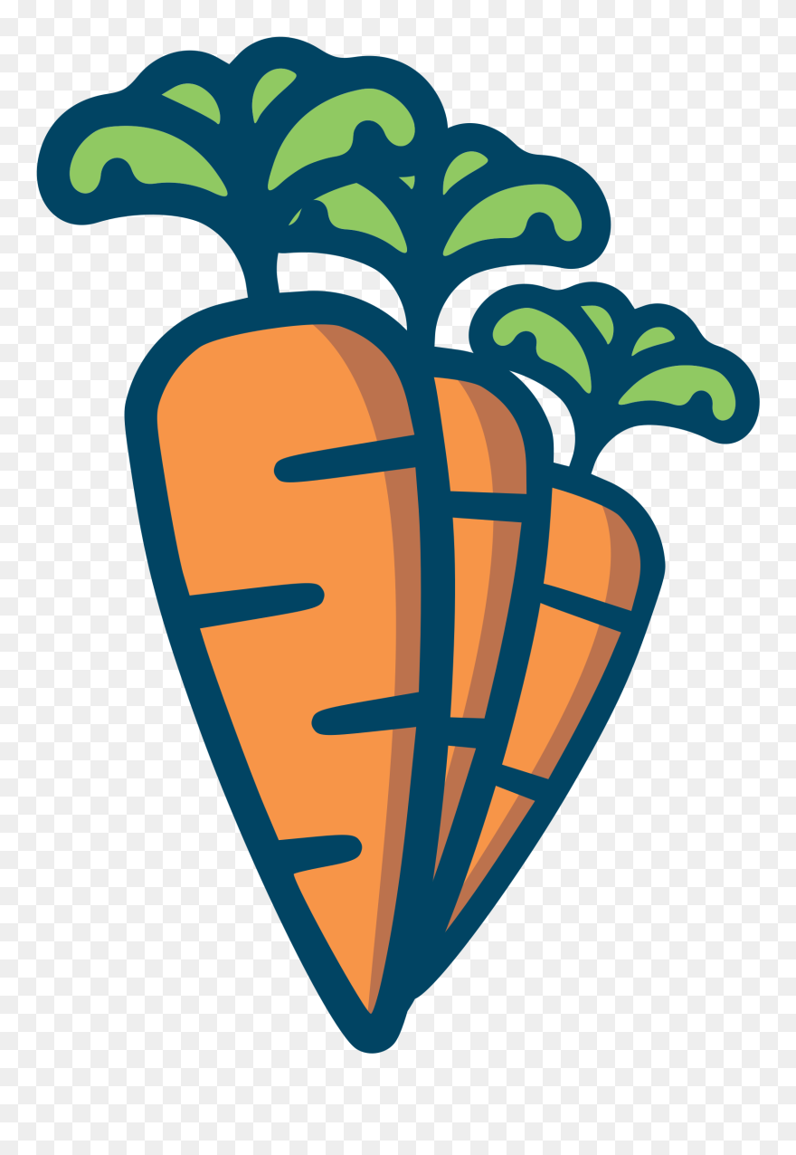 Clip Art Details - Clipart Drawings Of Carrots - Png Download