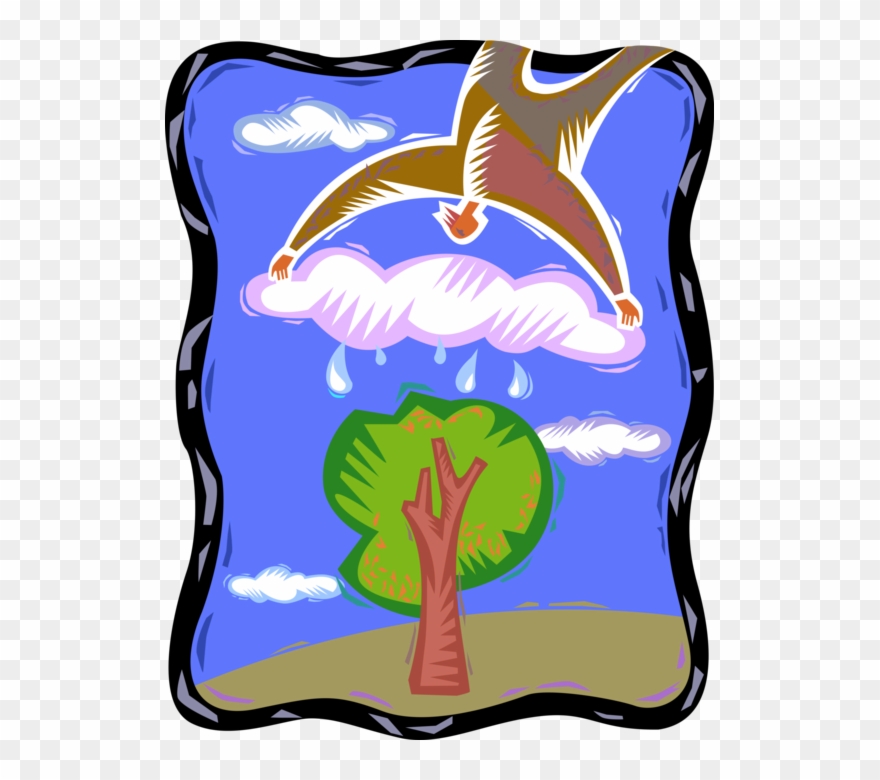 Vector Illustration Of Nurture Nature To Create Thriving Clipart