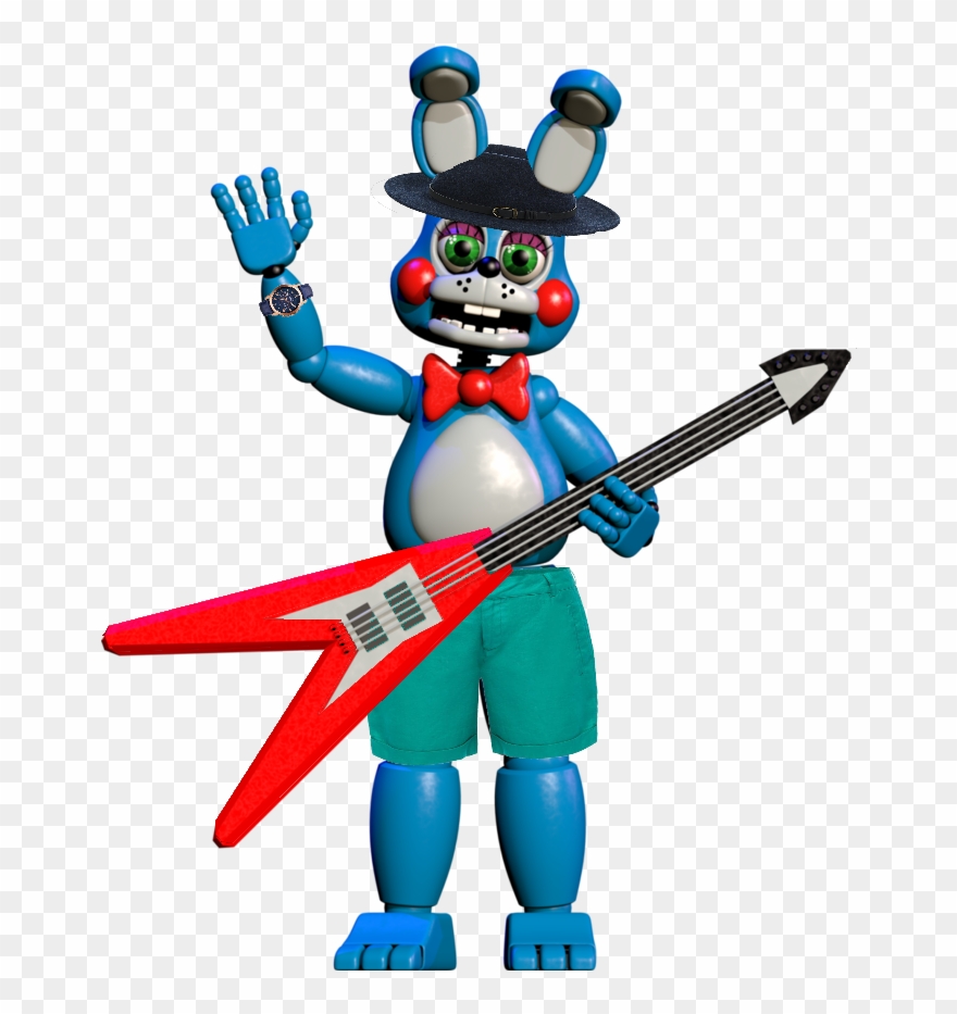 Fake Bonnie - Five Nights At Freddy's Toy Bonnie Png Clipart