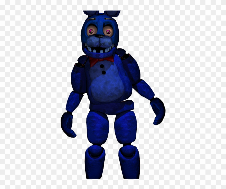 Unwithered Bonnie - Fnaf 2 Bonnie Full Body Clipart
