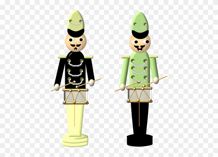 Petit Soldat Petit Soldat, Tableau, Clip Art Noël, - Cartoon - Png Download