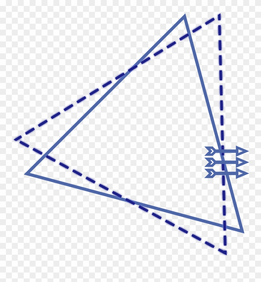 Blue Gradient Border Light Texture Png And Psd - Triangle Clipart