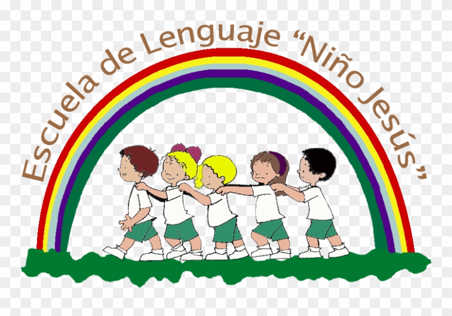 Escuela De Lenguaje Niño Jesús - Cartoon Clipart