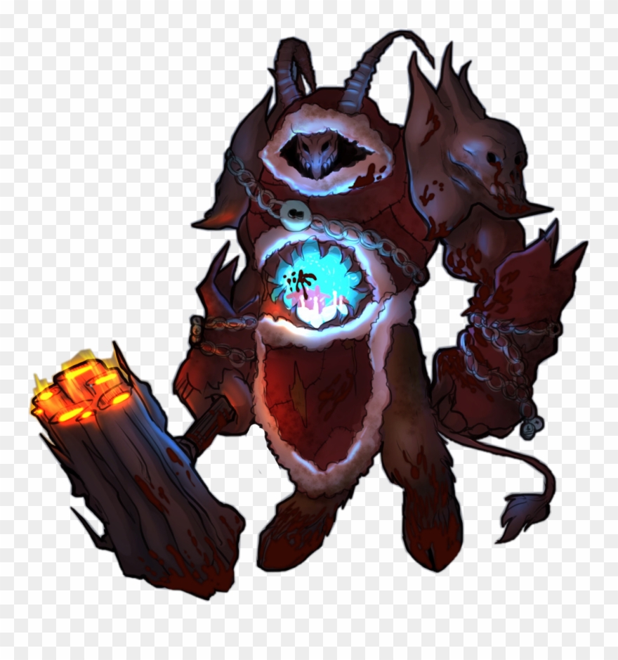 Krampus Christmas Overwatch Reinhardt Freetoedit - Illustration Clipart