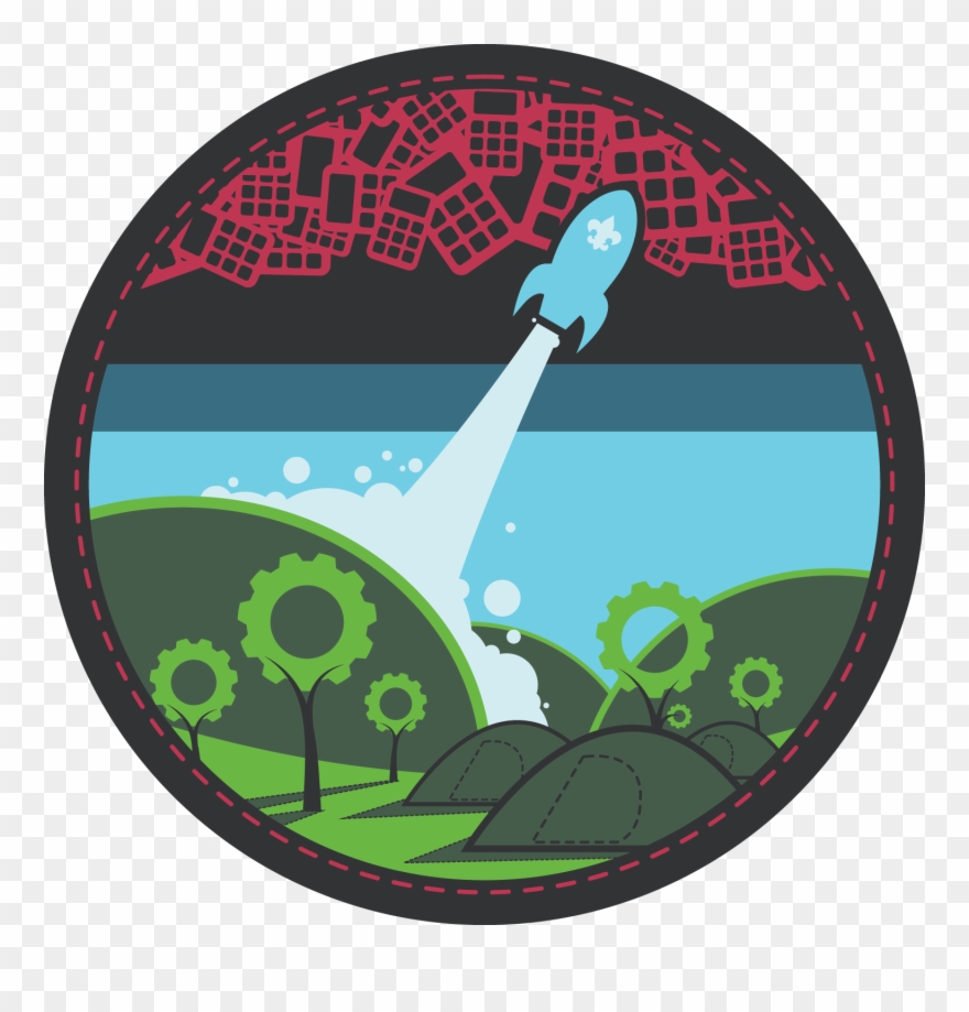 Scout Merit Badge - Circle Clipart