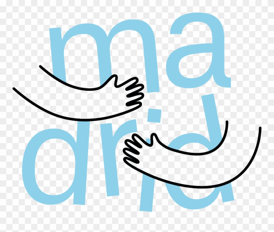 Entre Los Estudiantes Registrados Y Que Entren El Evento - Logo Madrid Te Abraza Clipart